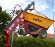HMF Handy Cranes 150-T Series - the ideal loader crane for lightweight vehicles