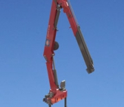 HMF Long Boom Crane 1430 L